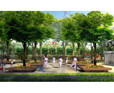 河南树阵广场公园景观设计公司